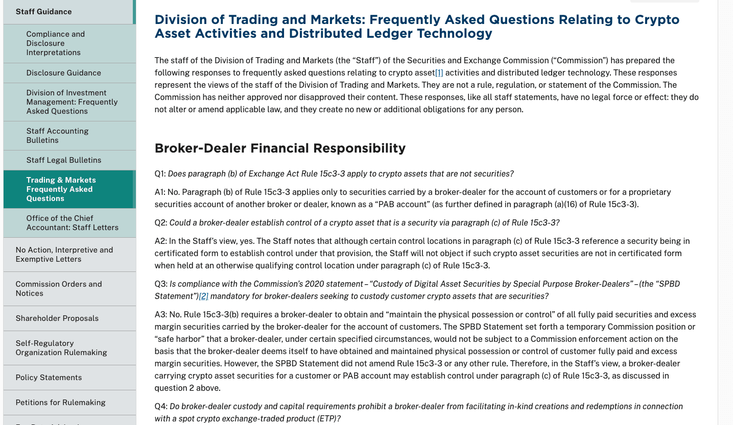 ABD SEC AÇIKLAMASI -Borsa ve Piyasalar Bölümü: Kripto Varlık Faaliyetleri ve Blokzincir Teknolojisi… Thumbnail